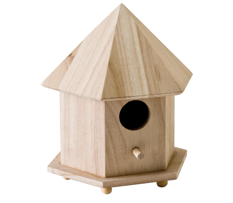 Wooden Bird House